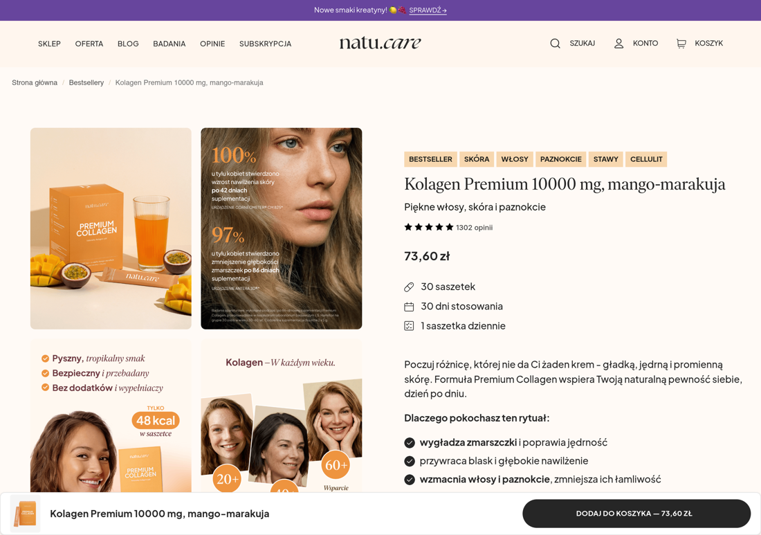 Natu.Care — PDP